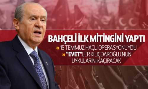 MHP: 15 Temmuz Haçlı operasyonuydu