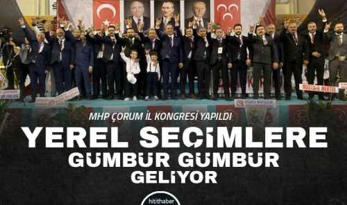 MHP Gümbür Gümbür Yerel Seçimlere Hazırlanıyor