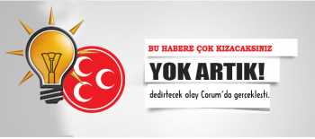 MHP’Lİ KADIN MASADAKİLERİ ŞOK ETTİ