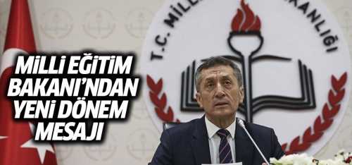 Milli Eğitimde  'yeni dönem' mesajı