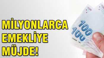 Milyonlarca SSK emeklilesine müjde