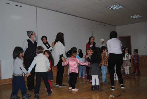 Minik yürekleri kocaman anaokulu öğrencileri muhteşem bir projeye imza attı