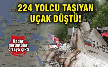 Mısır'da Rusya'ya ait yolcu uçağı düştü 224 Ölü