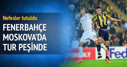 Moskova'yı 2-0 mağlup eden Fenerbahçe, bu akşam rövanş maçında Rusya'da sahaya çıkacak.
