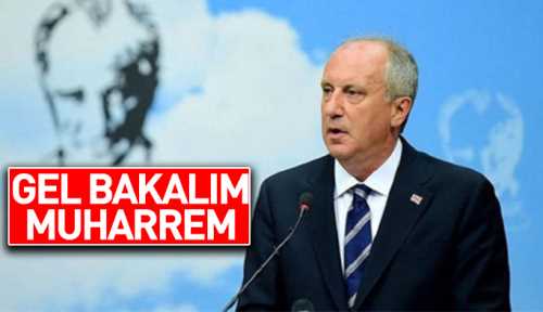 Muharrem İnce Cumhurbaşkanlığına tekrar aday mı?