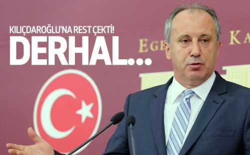 Muharrem İnce’den kurultay resti "Derhal seçimli olağanüstü ve tüzüklü kurultay yapılmalı" 