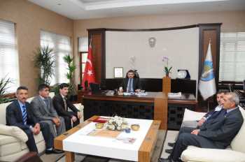 Muhtarlar Derneğinden Başkan Külcü'ye hayırlı olsun ziyareti