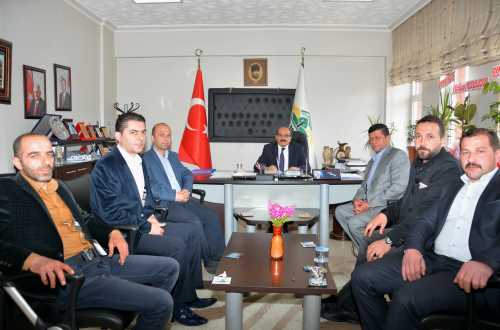 Muhtarlardan Başkan Şen'e Hayırlı Olsun Ziyareti