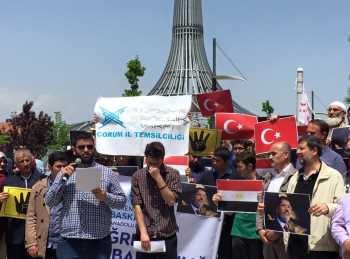 Mursi'ye idam kararına Çorum STK'larından tepki