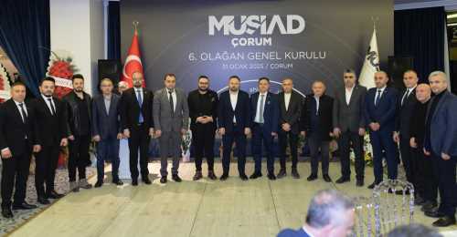 MÜSİAD Çorum Şubesi Başkanlığında Değişim