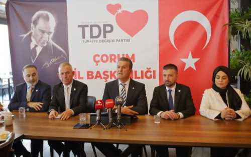  Mustafa Sarıgül Çorum'da Gündemi Değerlendirdi