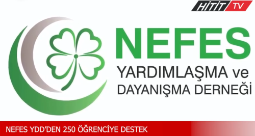 Nefes YDD'den 250 Öğrenciye Destek!