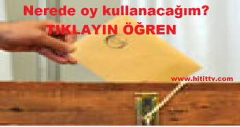 Nerede oy kullanacağım? deme  tıkla öğren