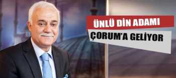 NİHAT HATİPOĞLU ÇORUM PROGRAMI İÇİN  ORTAKÖY'E GELİYOR