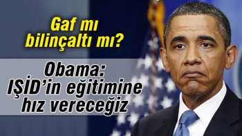Obama: IŞİD'in eğitimine hız vereceğiz