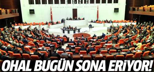 OHAL bugün sona eriyor!