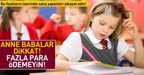 Okullar açılırken Kırtasiye masrafına dikkat!