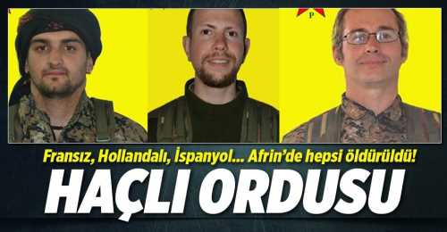 ONLAR AFRİN'İN HAÇLI ORDUSU