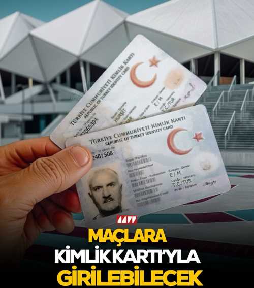 Passolig'e Alternatif Geldi: Kimlik Kartınla Maça Gir!