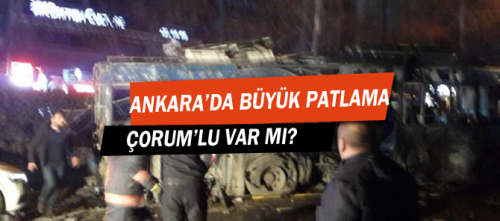 Patlama saat 18.45 sıralarında meydana geldi. Patlama sesi, şiddeti nedeniyle Ankara‘nın bir çok bölgesinden duyuldu.