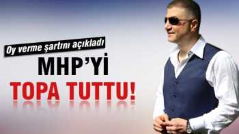 Peker MHP'yi topa tuttu