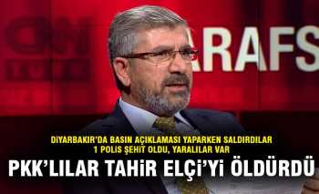 PKK'lı Teröristler Tahir Elçi'yi öldürdü