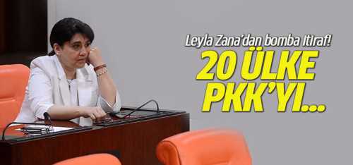 PKK'yı 20 Devlet kullanıyor