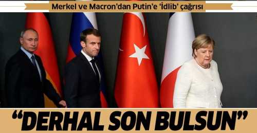Putin'e çağrı çatışmalar derhal son bulsun