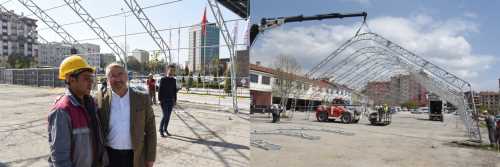 Ramazan Çadırının yer değiştirdi