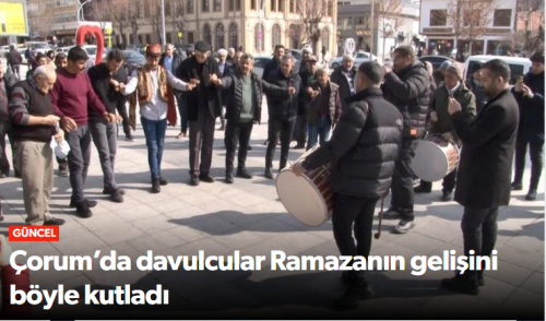 Ramazan Davulları Yeniden Sahurda Çalacak!