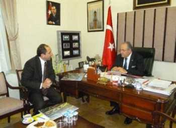 Reha Metin Alkan'dan Uslu ile görüştü