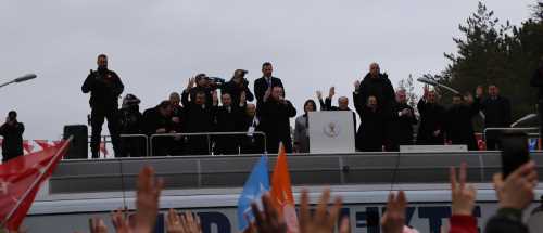 REİS'İ CUMHURU ÇORUM'DA 40 BİN KİŞİ İZLEDİ