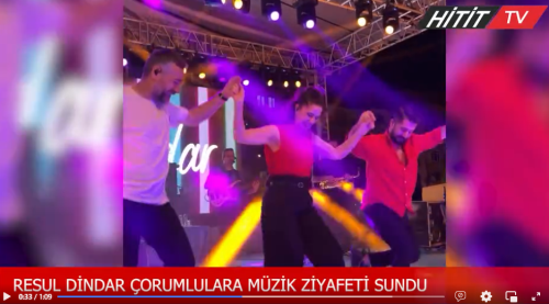 Resul Dindar Çorumlulara Müzik Ziyafeti Sundu