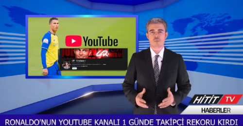 Ronaldo'nun Youtube kanalı açıldı