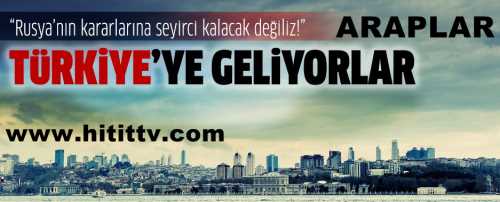 Rusya'nın Türkiye'ye almış olduğu kararlara seyirci kalacak değiliz" diyen Araplar, Rusya'ya tepki olarak Türkiye'ye tatile gelecekler.