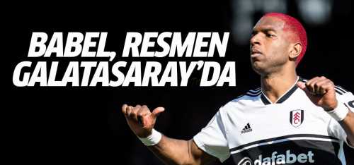 Ryan Babel resmen Galatasaray'da