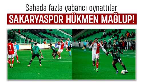 Sakarya Spor’ da Skandal Kural Hatası