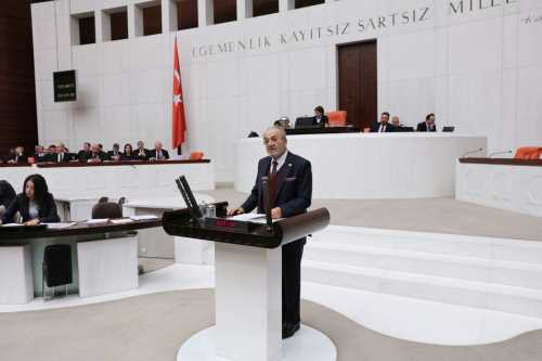 Salim Uslu AK Parti Gruba adına konuştu