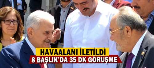 Salim Uslu Çorum'un 1 numaralı Havaalanı Talebini  Başbakan’a sundu