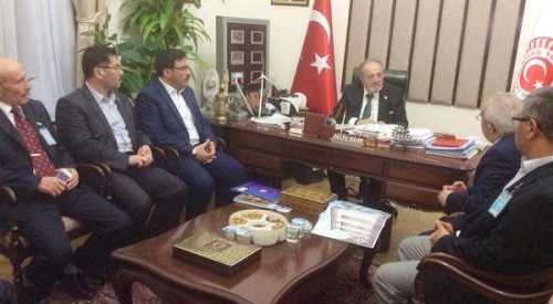 Salim Uslu Ortaköy’e Müftülük Hizmet Binası müjdesini verdi.