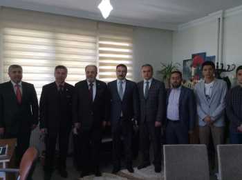 SALİM USLU ve BEKİROĞLU'DAN  HİTİT TV'YE ZİYARET