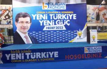 SALON AK PARTİ 5.OLAĞAN İL KONGRESİNE HAZIR