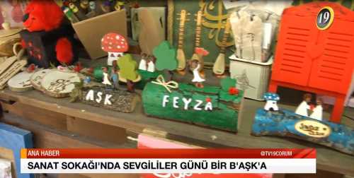 SANAT SOKAĞI’NDA SEVGİLİLER GÜNÜ BİR B'AŞK’A