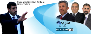 SEÇİM KRİTİK'İN KONUĞU;OSMANCIK BELEDİYE BAŞKANI BEKİR YAZICI