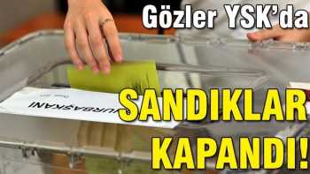 Seçimler tüm yurtta sona erdi