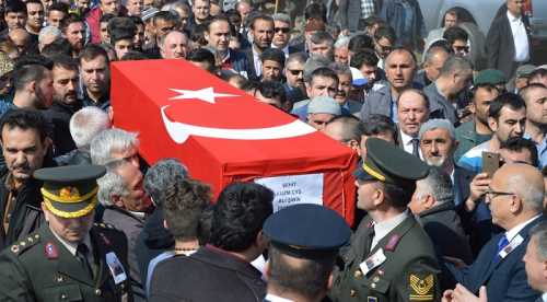 Şehidimiz Ali Şirin gözyaşlarıyla uğurlandı