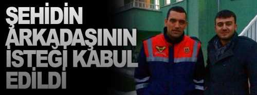 Şehidin ismi Çifte Pınarlar Parkı’na verildi