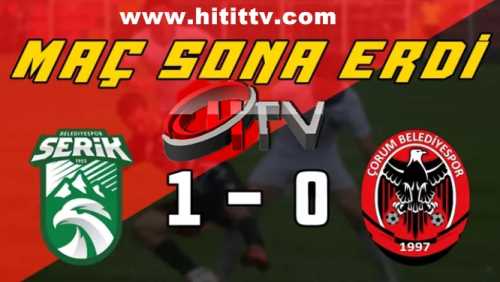 Serik Belediyespor - Çorum BLD Spor
