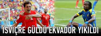 Sevinen İsviçre  Yıkılan Ekvador oldu