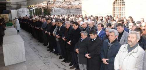  Şevket Erzen’in babası Şaban Erzen (85) dualarla uğurlandı